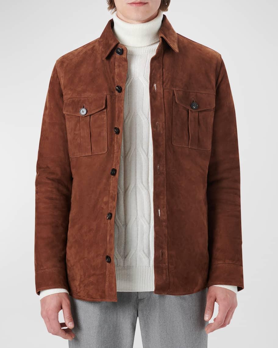 Men's Suede Shirt Jacket product image