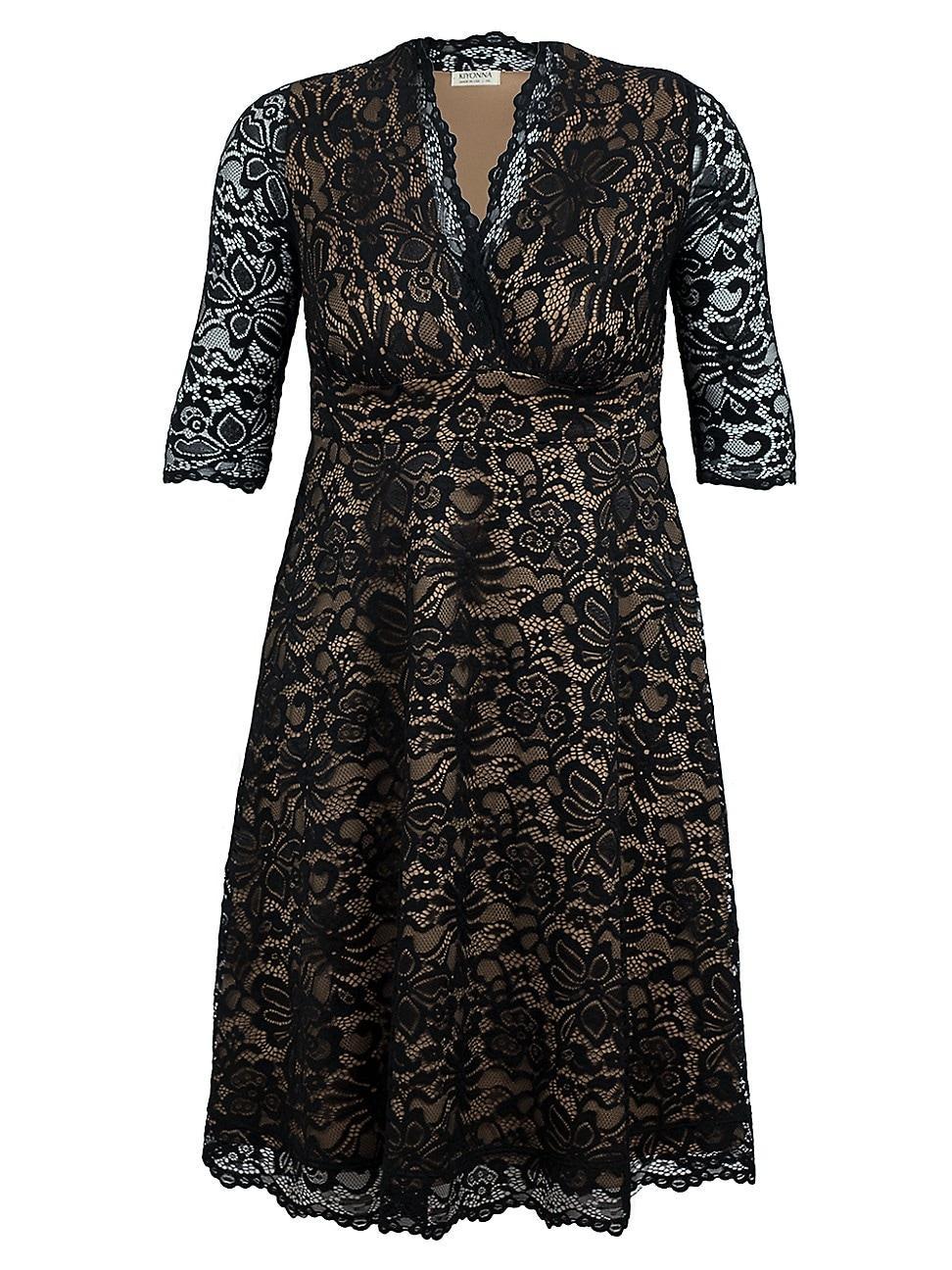 Womens Mademoiselle Lace Dress Product Image