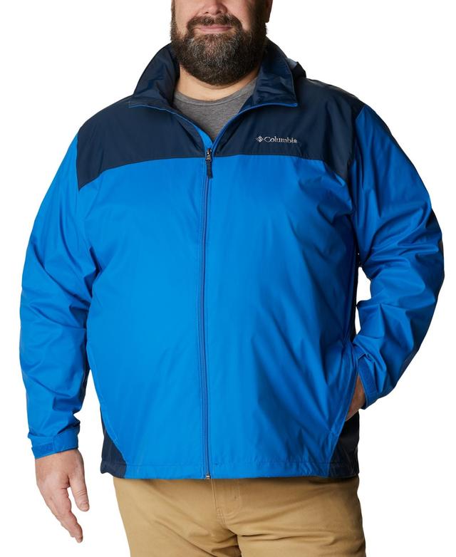 Columbia Mens Big & Tall Glennaker Lake Rain Jacket - Blue Jay Product Image