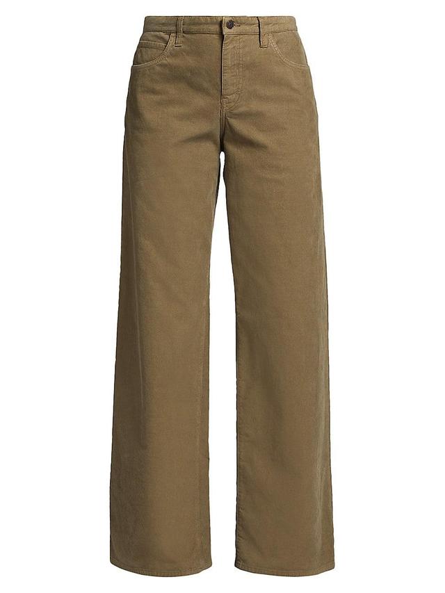 Womens Eglitta Corduroy Wide-Leg Pants Product Image