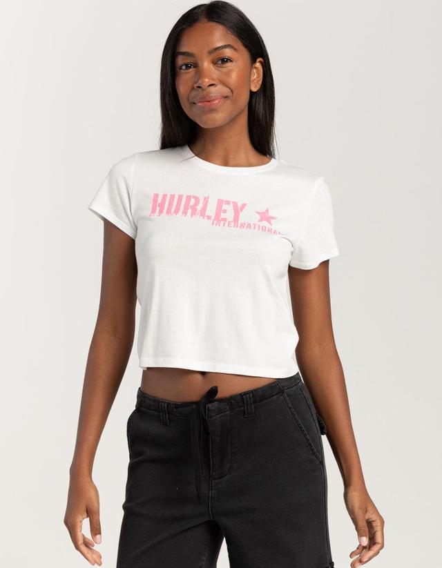 HURLEY Cadet Womens Baby Tee Product Image