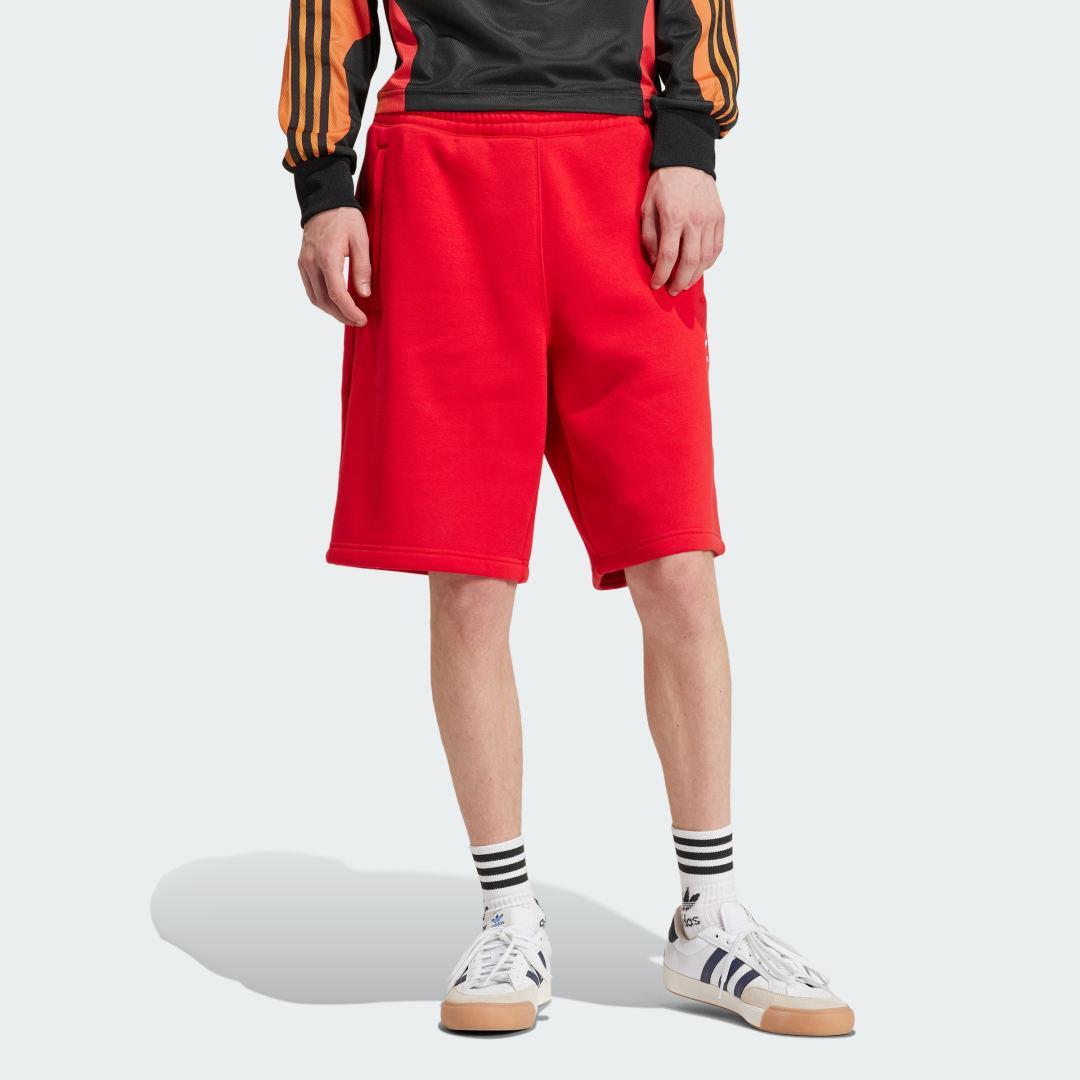 adidas Trefoil Essentials Shorts Blue XS Mens Product Image