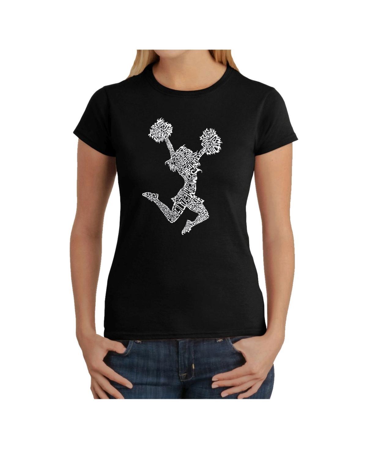 Womens Word Art T-Shirt - Cheer Product Image