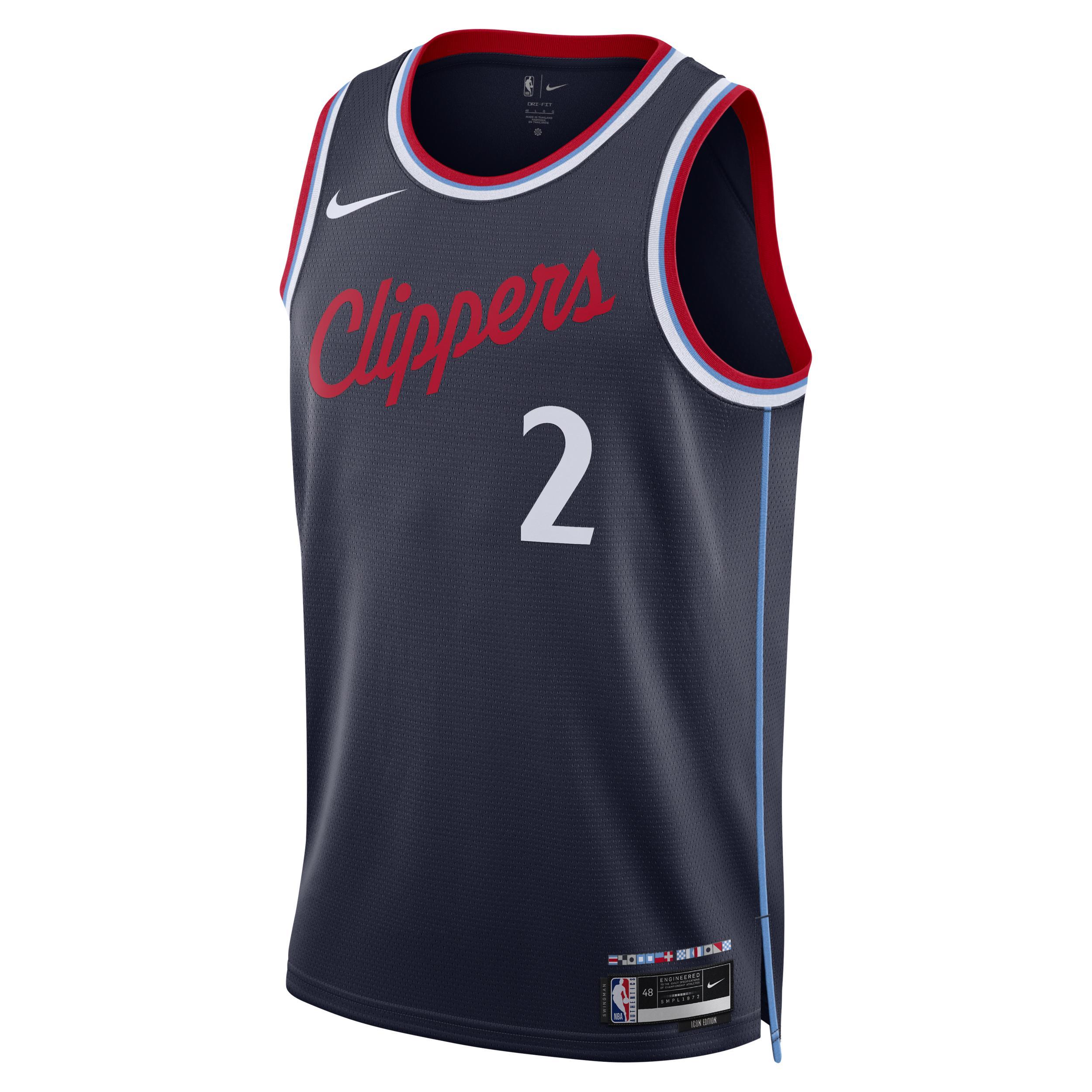 Kawhi Leonard LA Clippers 2024/25 Swingman Icon Edition Nike Men's Dri-FIT NBA Jersey Product Image