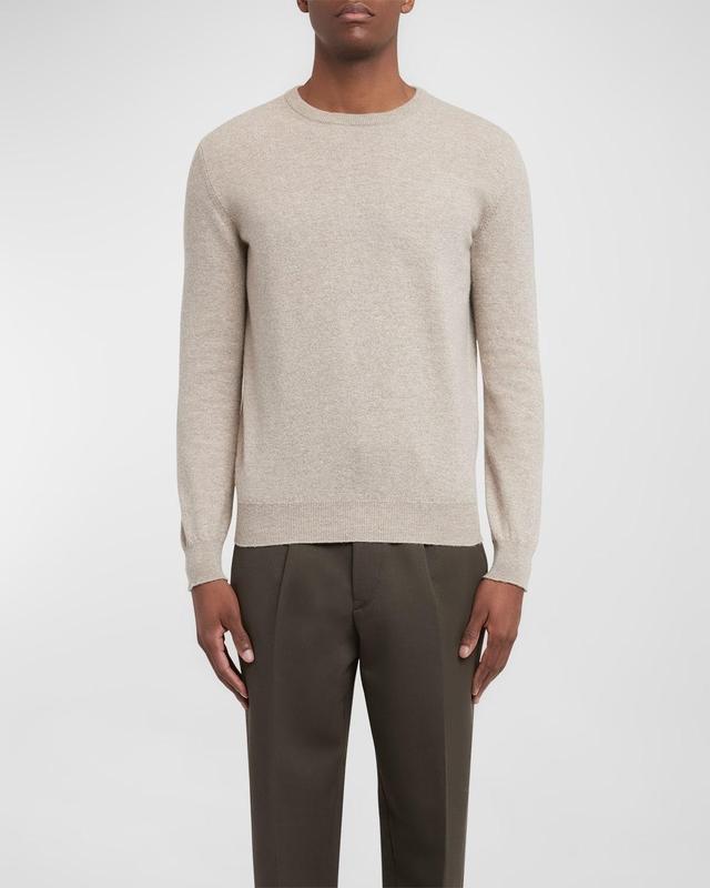 Mens Solid Oasi Cashmere Sweater Product Image