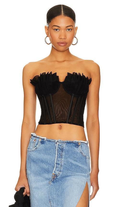 superdown Teddy Corset Top Size M, S, XL, XS, XXS. Product Image