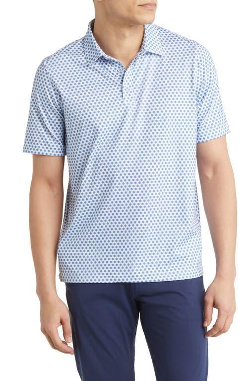 Johnston  Murphy XC4 Dotted Circle Performance Short Sleeve Polo Shirt Product Image