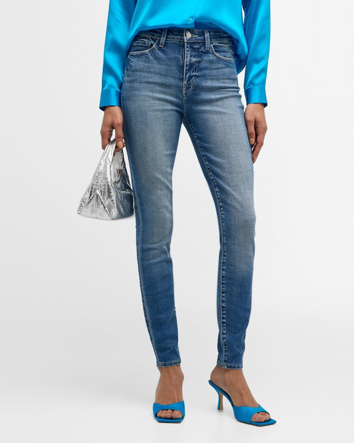 Womens Monique High-Rise Skinny Jeans Product Image