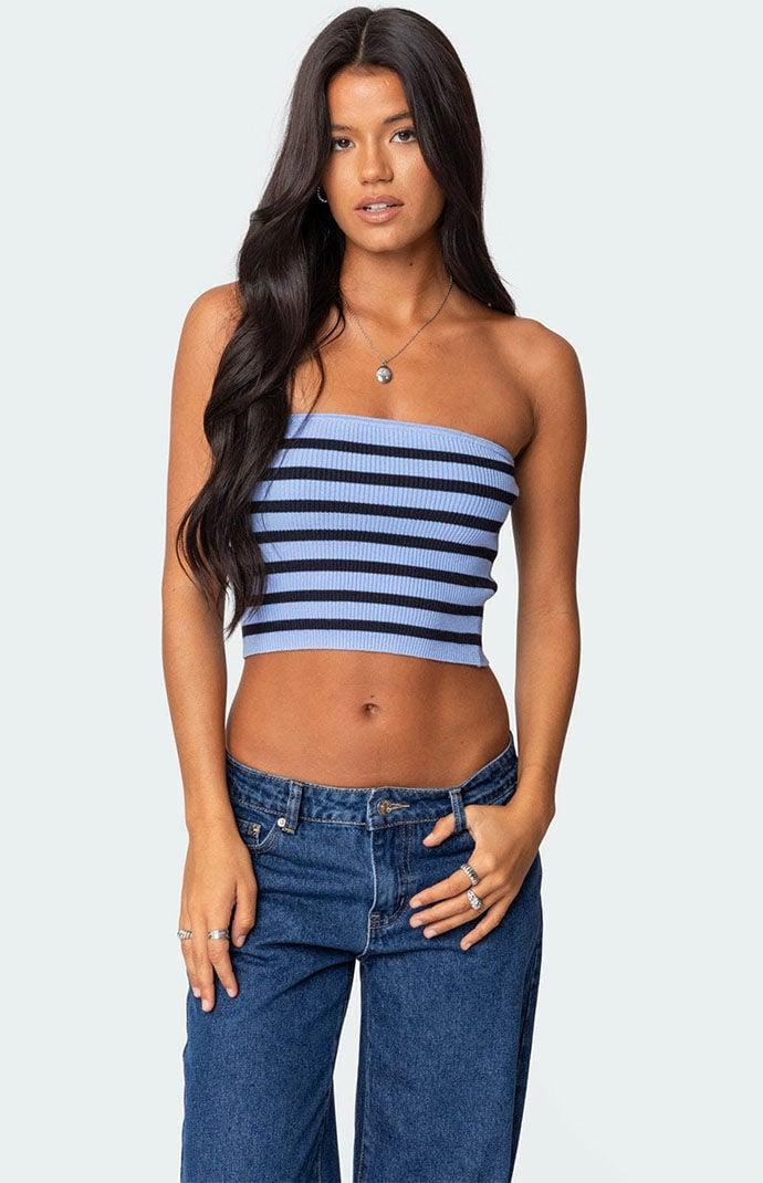 Edikted Womens Lexi Ribbed Tube Top product image