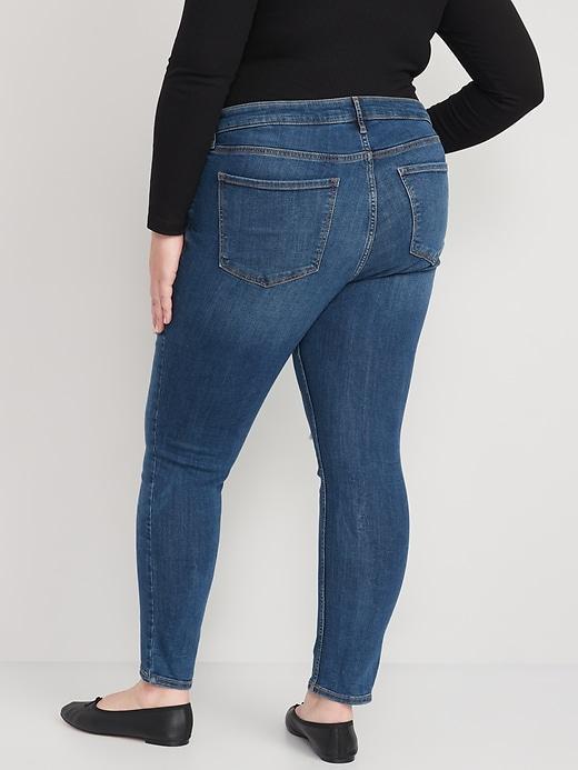 Mid-Rise Rockstar Super-Skinny Jeans Product Image