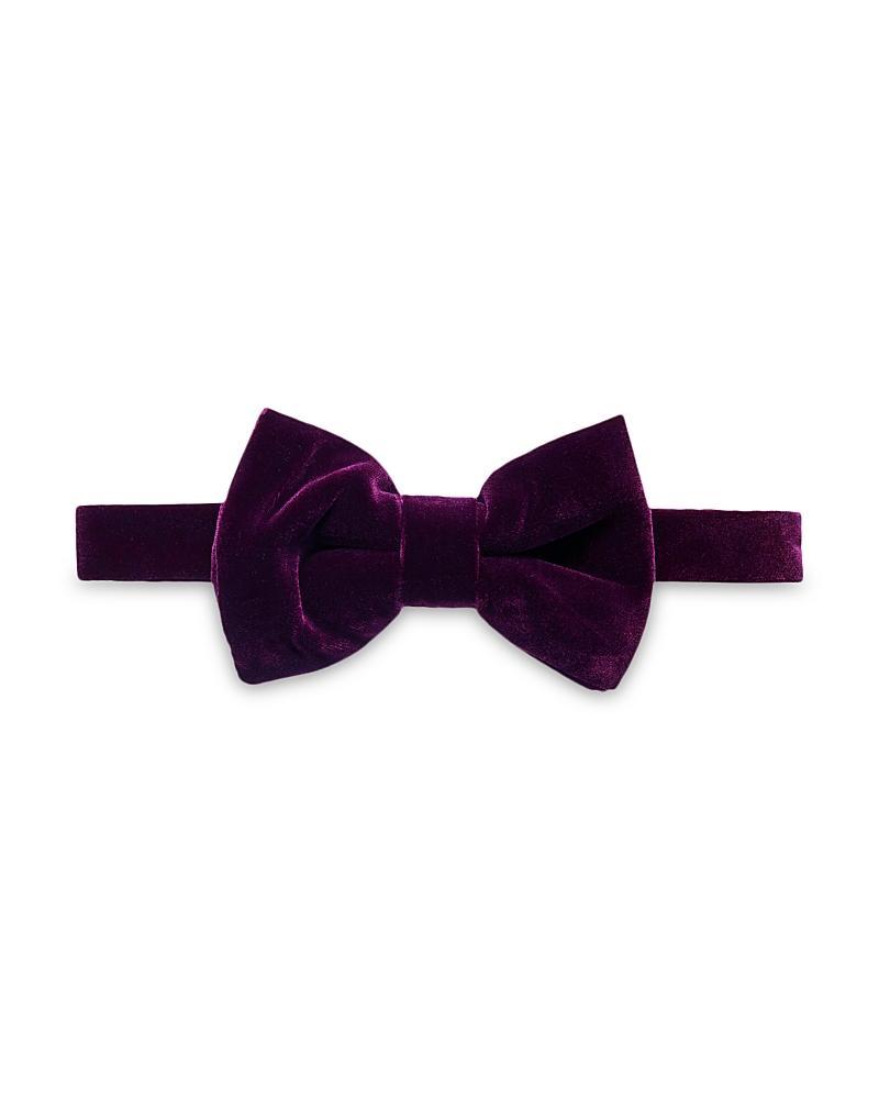 Mens Velvet Pre-Tied Bow Tie Product Image