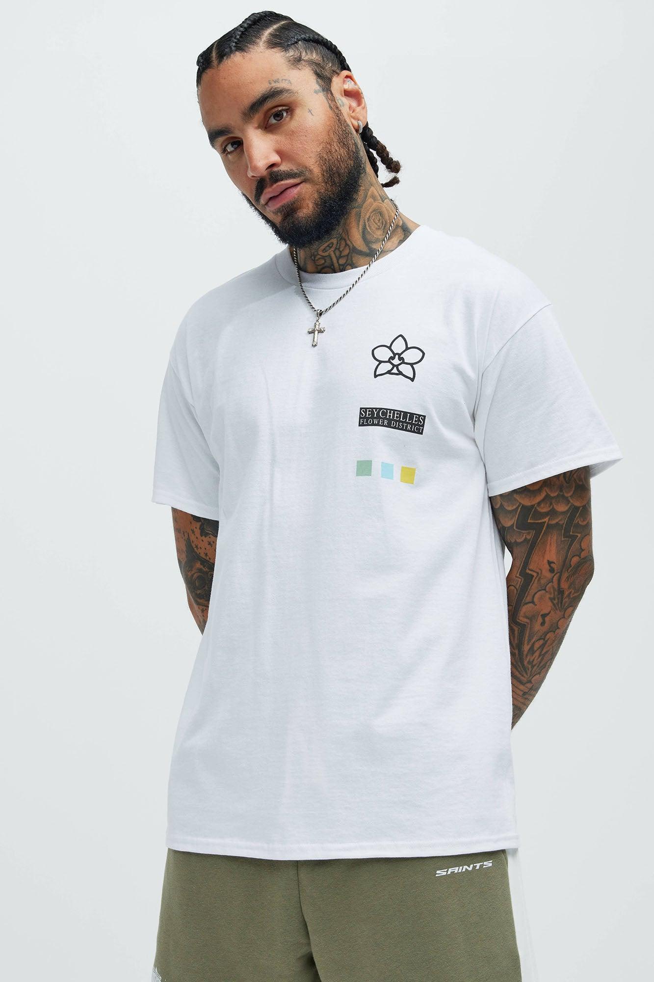 Flower District Short Sleeve Tee - White Product Image