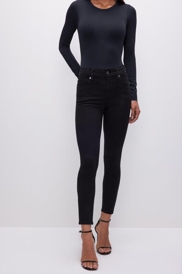 GOOD LEGS SKINNY CROPPED JEANS | BLACK001 Product Image