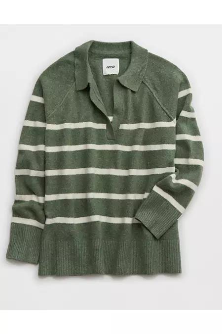 Aerie Unreal Polo Sweater Women's Product Image