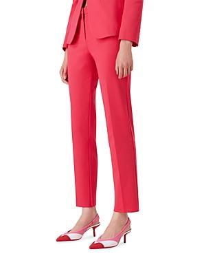 Emporio Armani Straight Leg Stretch Trousers Product Image