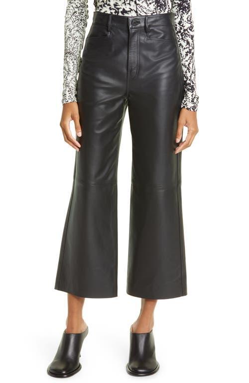 Proenza Schouler White Label Leather Culotte Pants Product Image