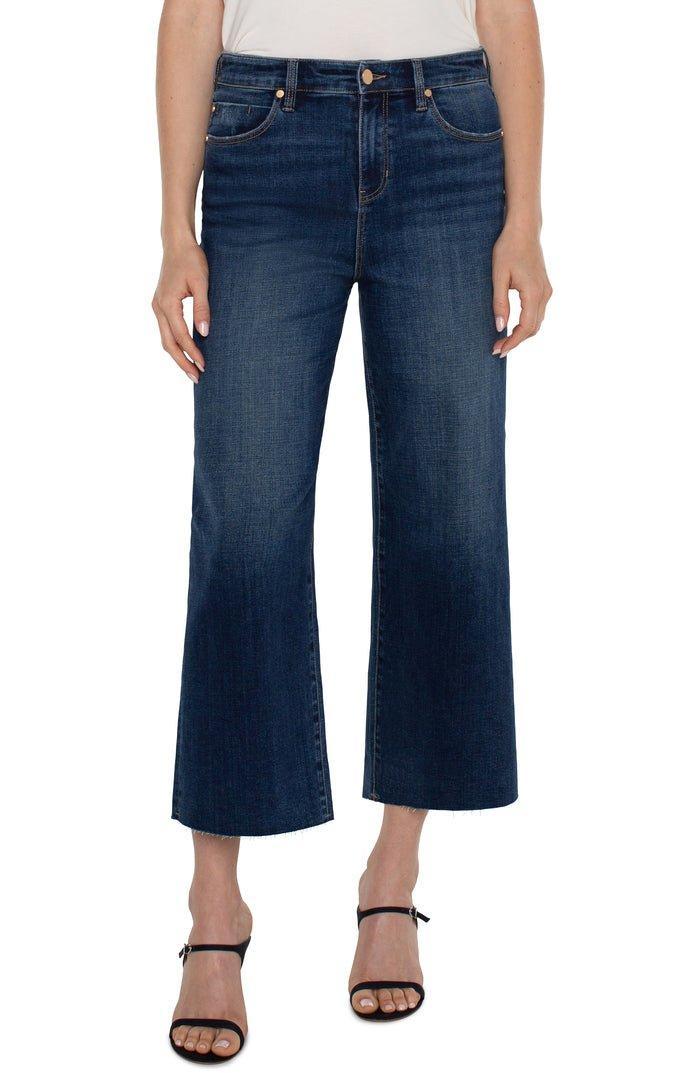 Liverpool Los Angeles Stride Wide Leg Jean (Bowers) Women's Jeans Product Image