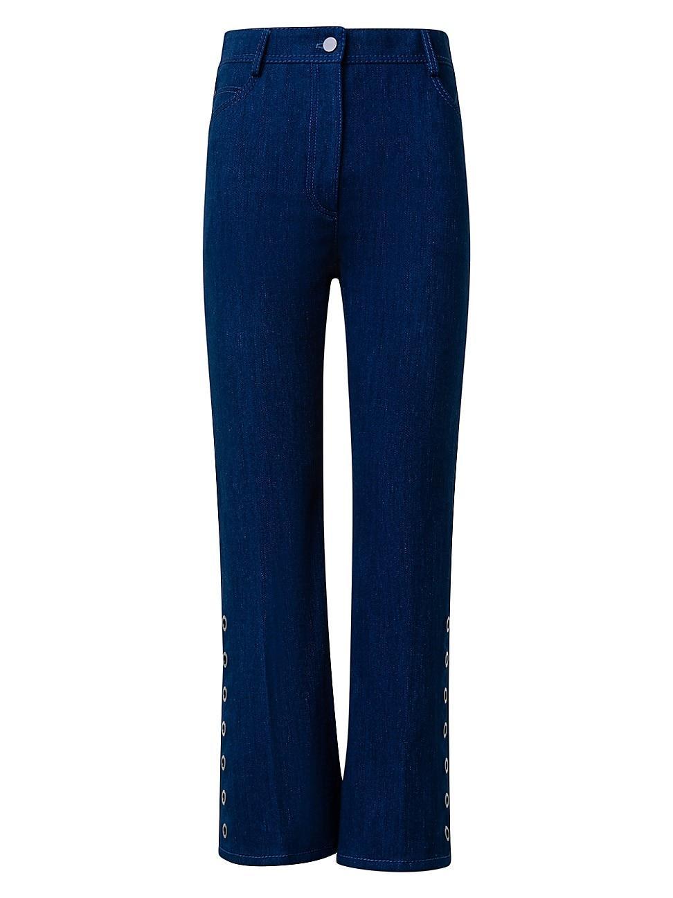 Womens Cali High-Rise Stretch Flared Jeans Product Image