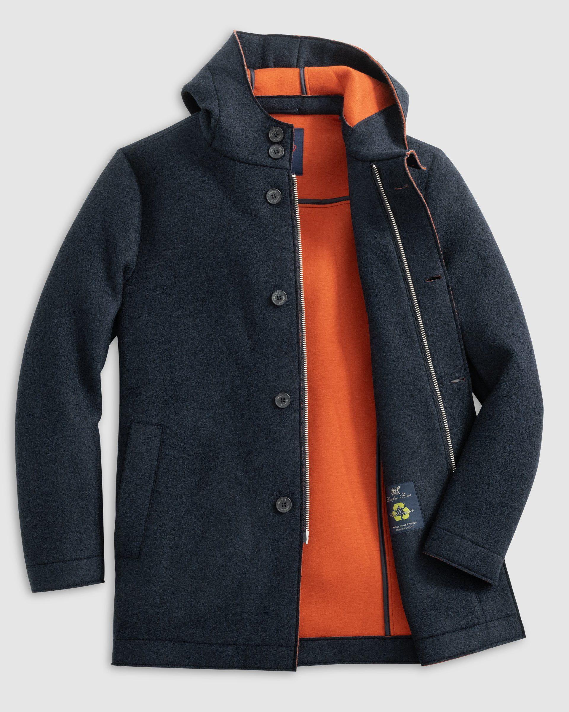 johnnie-O Gerald Hooded Car Coat Product Image