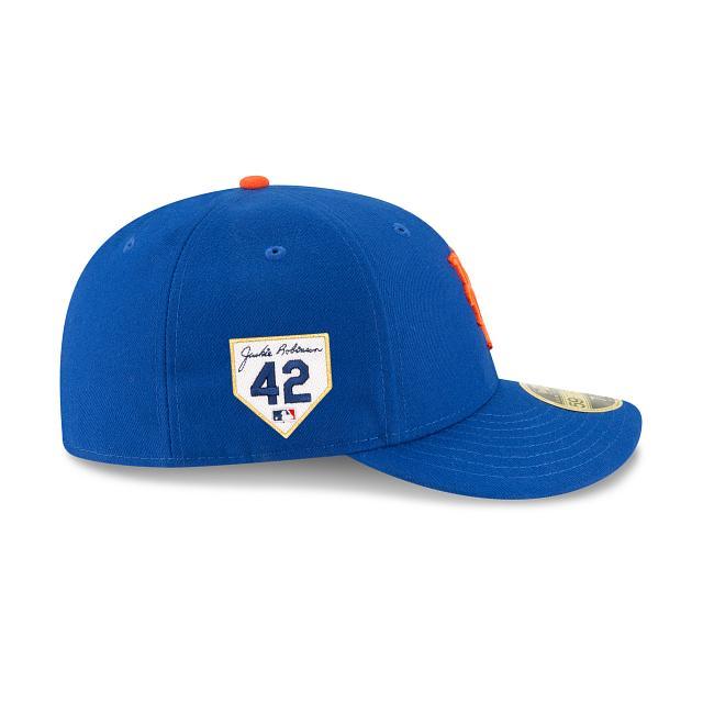 New York Mets Jackie Robinson Day 2024 Low Profile 59FIFTY Fitted Hat Male Product Image