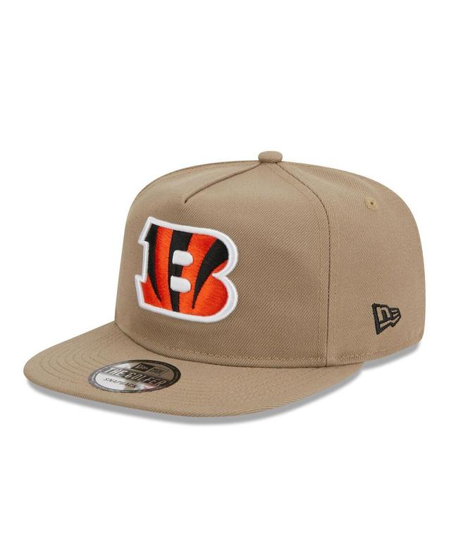 Mens New Era Tan Cincinnati Bengals Golfer Snapback Hat Product Image