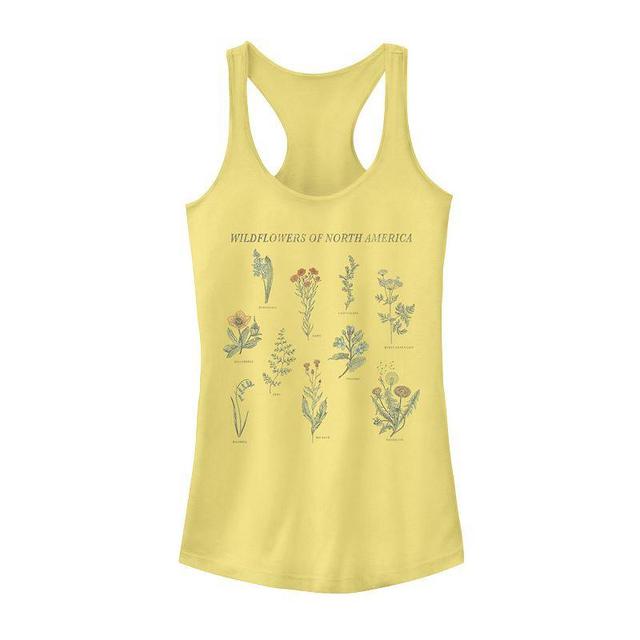 Juniors Wildflowers Of North America Tank Top, Girls Product Image