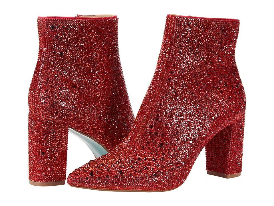 Betsey Johnson Cady Crystal Pav Bootie Product Image