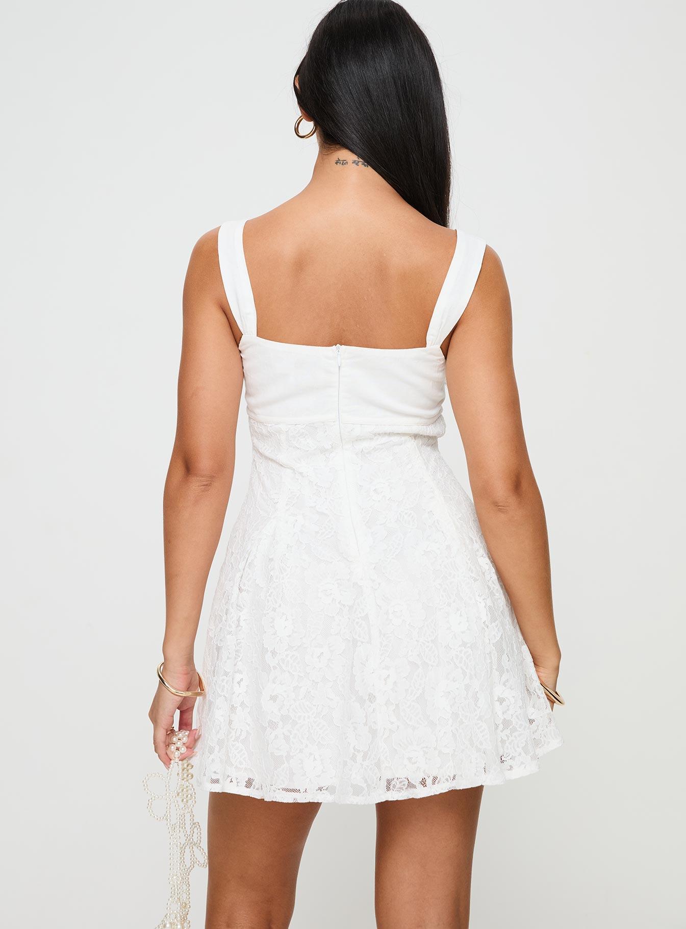 Tadea Mini Dress White Product Image