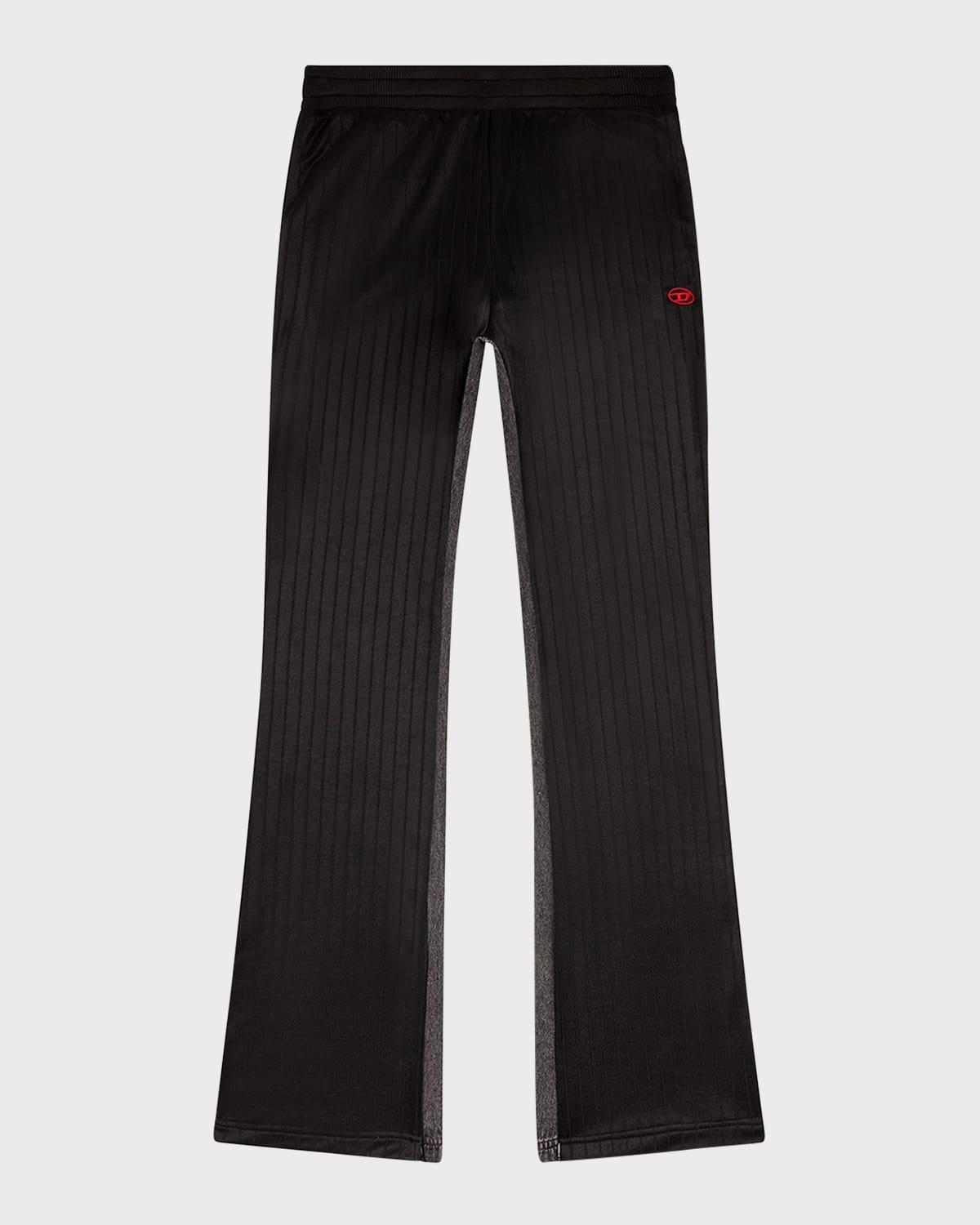 Mens Pieced Elastic-Waist Trousers Product Image