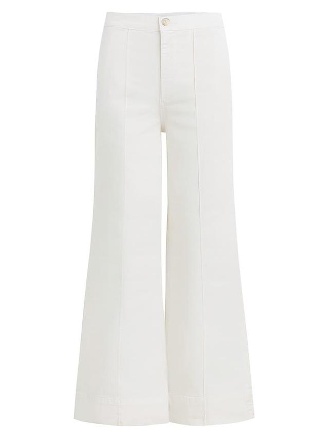 Womens The Madison Wide-Leg Ankle Trousers Product Image