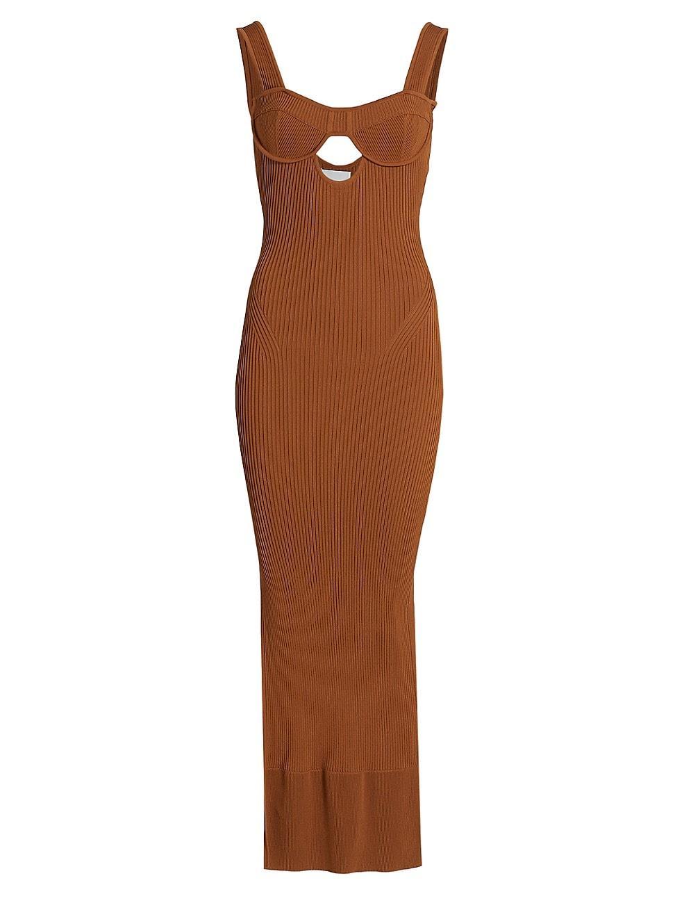 Womens Maddy Rib-Knit Dress Product Image