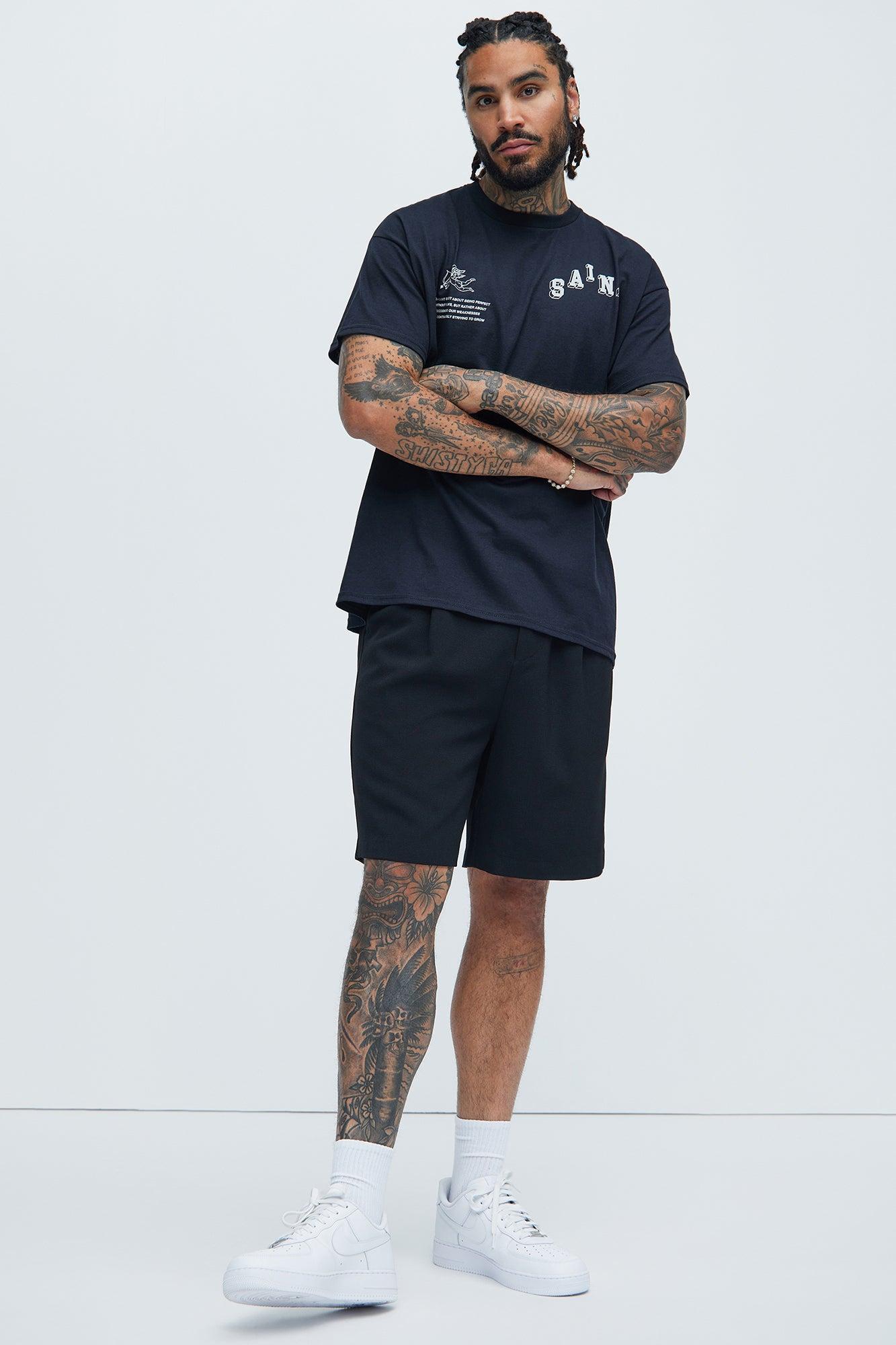 Saints 1998 Oversized Short Sleeve Tee - Black Product Image