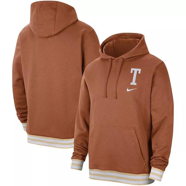 NIKE Men's  Crimson Alabama Crimson Tide Campus Retro Fleece Pullover Hoodie Product Image