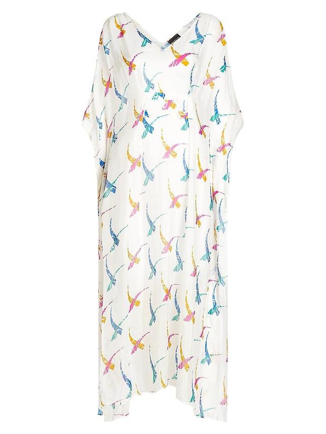 Womens Florence Printed Maxi Cover-Up Dress Product Image