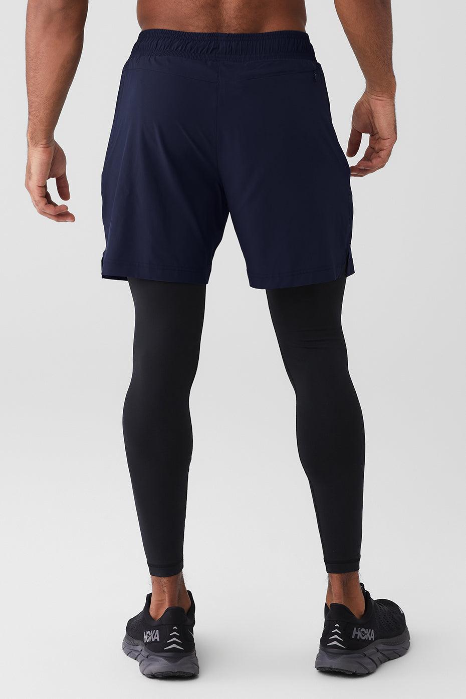 Stability 2 In 1 Pant - Navy/Black Male Product Image