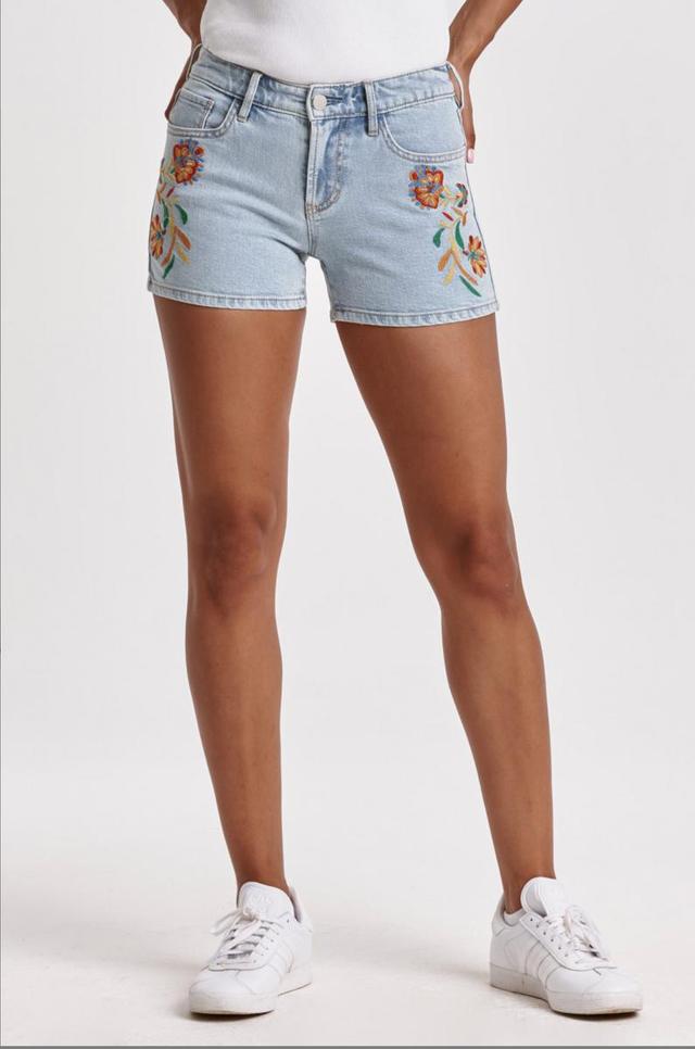 Ava Embroidered Shorts Product Image