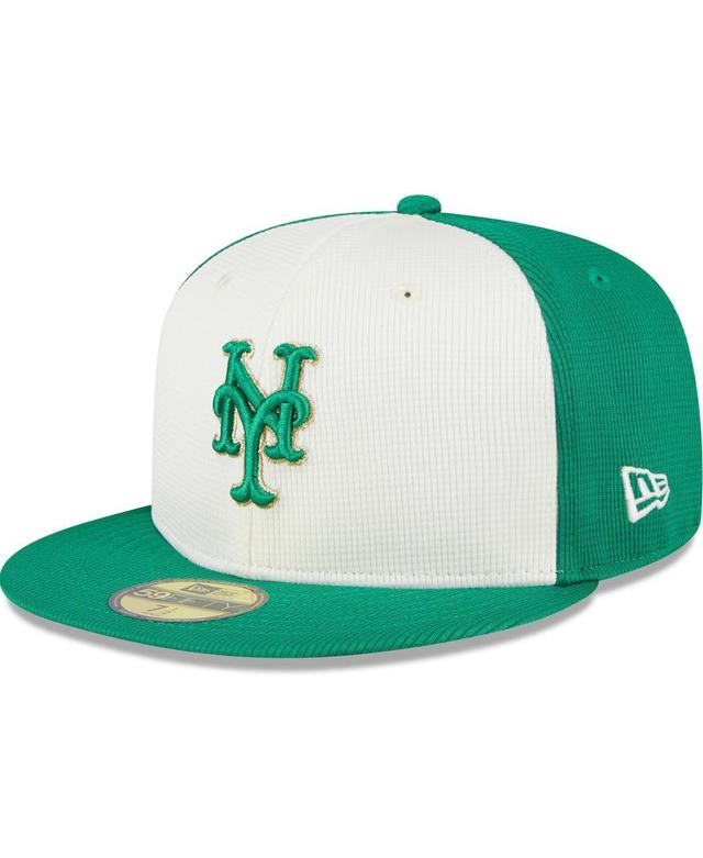 Mens New Era /Green New York Mets 2024 St. Patricks Day 59FIFTY Fitted Hat Product Image