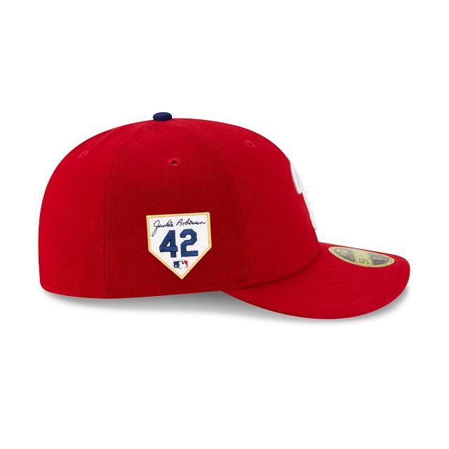 Philadelphia Phillies Jackie Robinson Day 2024 Low Profile 59FIFTY Fitted Hat Male Product Image