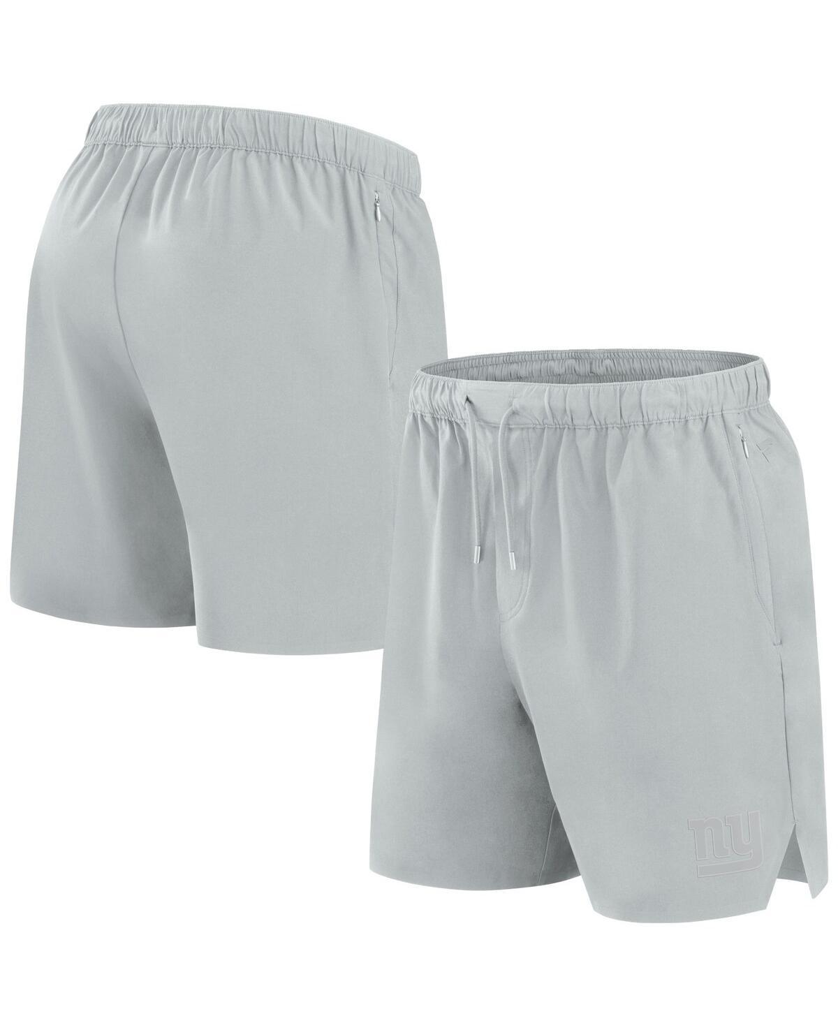 Fanatics Mens Gray New York Giants Front Office Woven Shorts Product Image