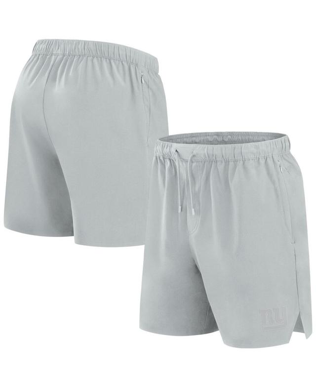 Mens Fanatics Signature Gray Miami Dolphins Front Office Woven Shorts Product Image