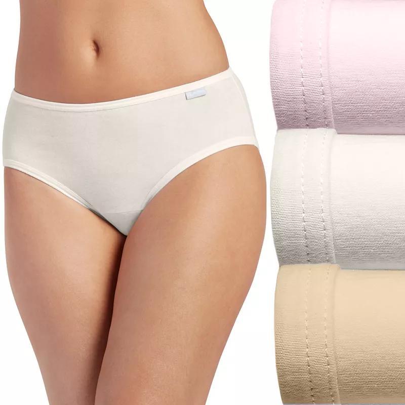 Womens Jockey Elance 3-pk. Combed Cotton Hipster Panty Set 1482 Product Image