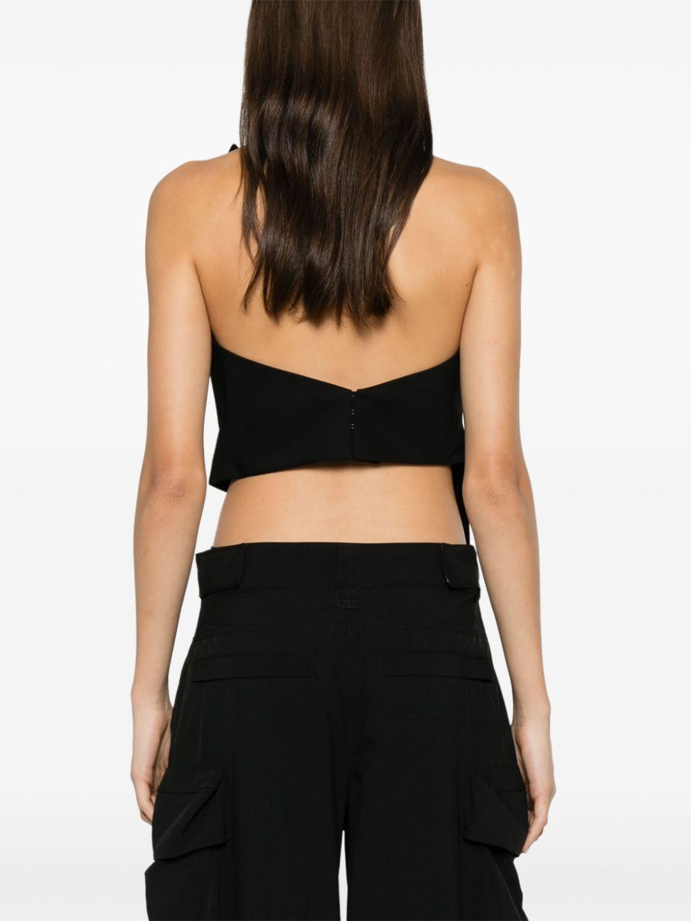 asymmetric strapless top Product Image