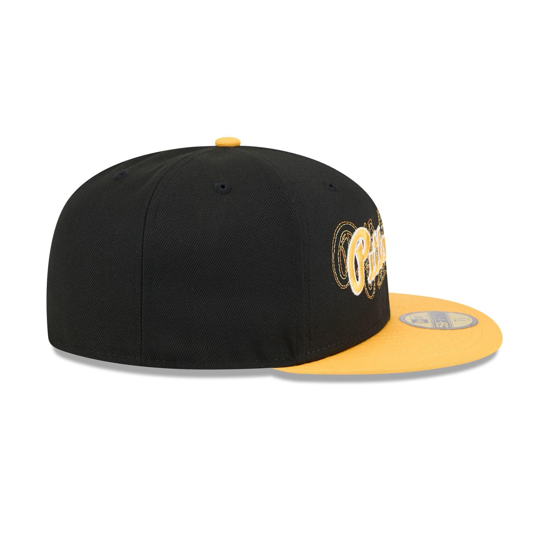 Pittsburgh Pirates Shadow Stitch 59FIFTY Fitted Hat Male Product Image