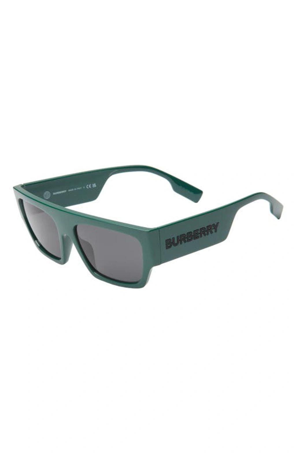 BURBERRY Micah 58mm Square Sunglasses In Green Product Image