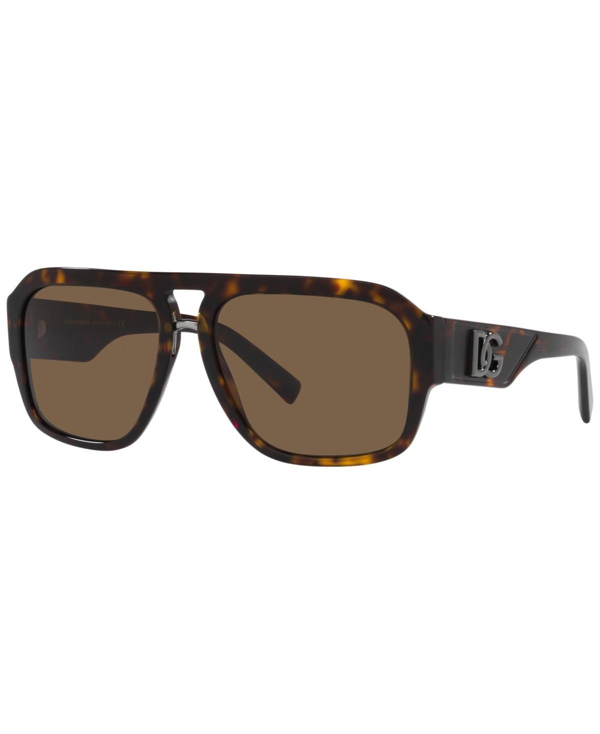 Dolce & Gabbana 58mm Pilot Sunglasses Product Image