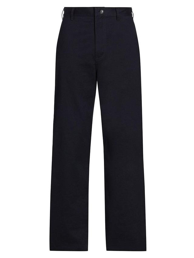 Mens Corentin Cotton Straight-Leg Pants Product Image