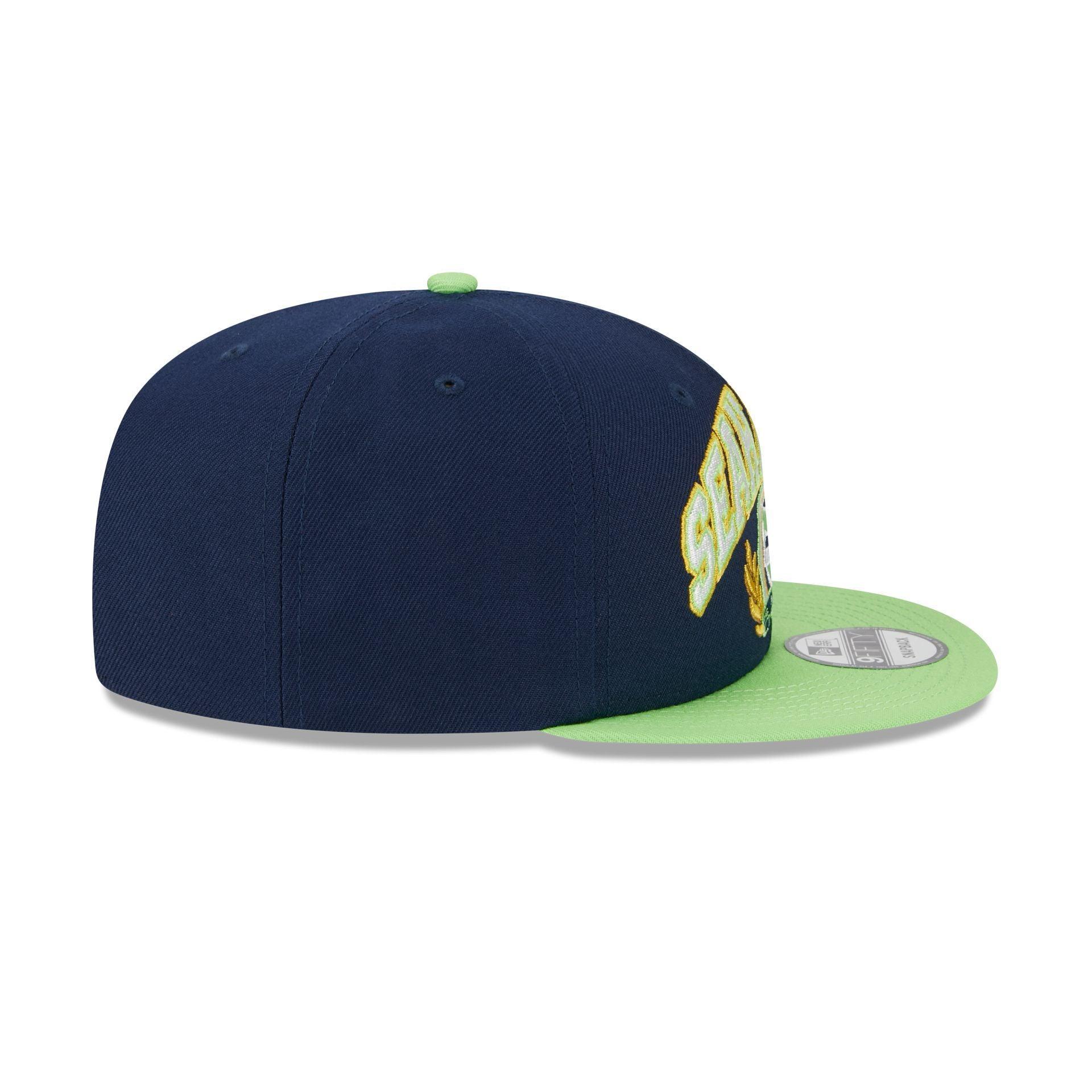 Seattle Seahawks Team Establish 9FIFTY Snapback Hat Male Product Image