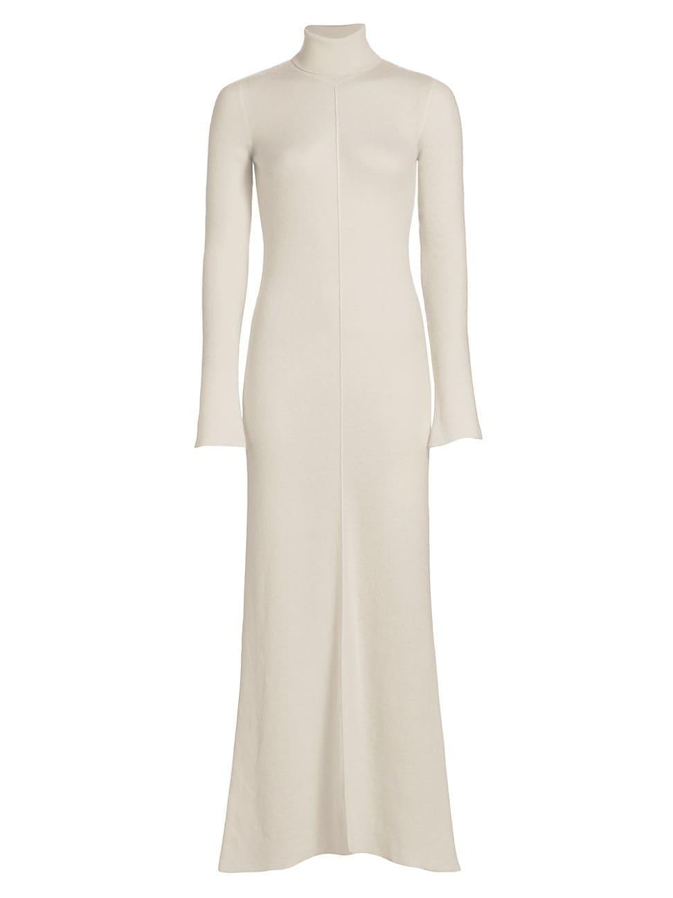 Womens Turtleneck Maxi Dress Product Image