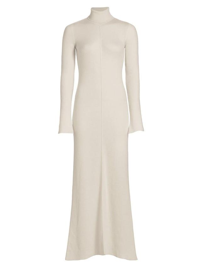 Womens Turtleneck Maxi Dress Product Image