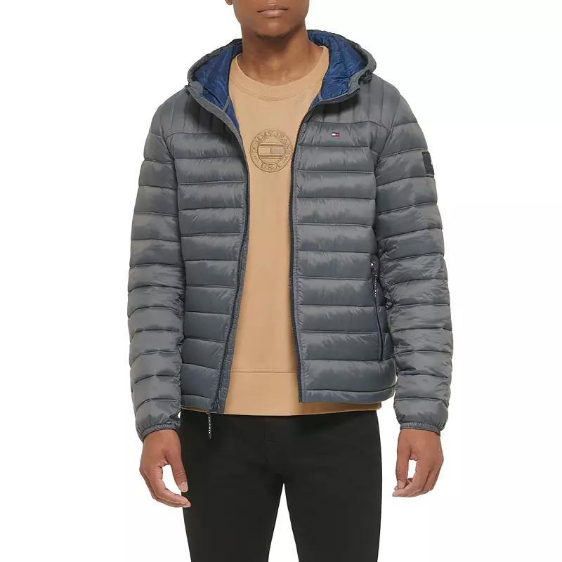 Mens Tommy Hilfiger Hooded Puffer Jacket Product Image